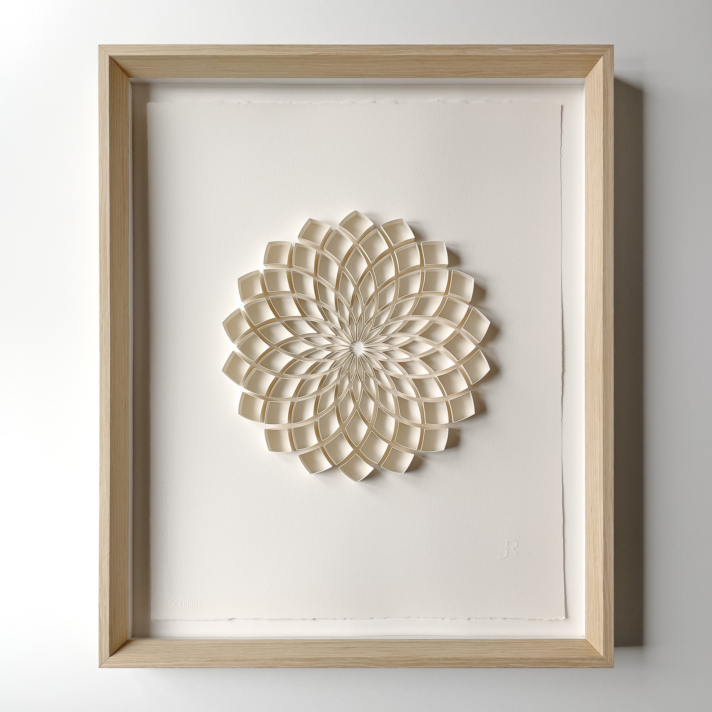 ARCH 3 original paper art — Bespoke Paper Art Studio, Richmond VA